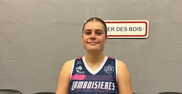 photo  pauline magron a inscrit 21 points pour lamboisières.  &copy;  co 