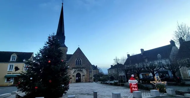 photo  la place des teilleul est au centre des festivités de fin d’année.  &copy;  ouest-france 