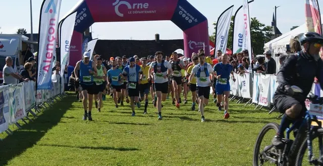 photo  le trail d’écouves a battu un record de participation en 2024.  &copy;  archives ouest-france 