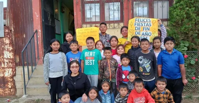 photo  grâce à l’association guatemala 96, les enfants du centre social la perdrera peuvent avoir de bons goûters.  &copy;  photo association guatemala 96 