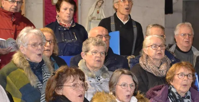 photo  les choristes de la palanquette ont répété « misa criolla ».  &copy;  le maine libre 
