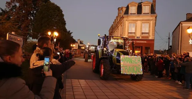 photo  plusieurs tracteurs vont défiler dans les rues du centre-ville.   &copy;  archives le maine libre 