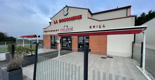 photo  le restaurant la boucherie est situé dans la zone commerciale de la tuilerie, entre sablé-sur-sarthe et solesmes.  &copy;  ouest-france 