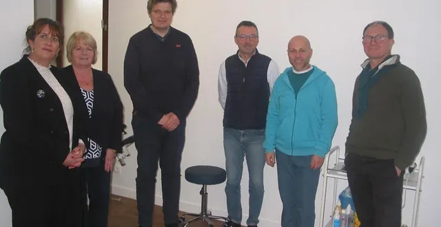 photo  ségolène chesnel, agnès laigre, sébastien gourdel, mickaël pertu, juan carlos lopez cardenas, denis robillard.  &copy;  ouest-france 