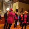 photo  le groupe alliance revient pour un concert de noël dans l’église. 