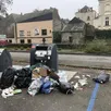 photo  les élus d’anjou bleu communauté déplorent de voir des déchets qui s’amoncellent près des points d’apport volontaire, comme ici quai de lauingen à segré. 