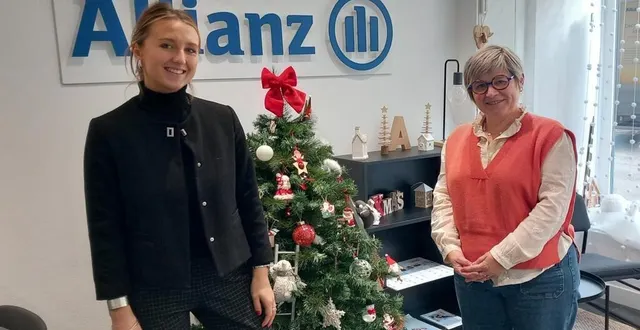 photo  gaiane danot, à gauche, responsable d’agence, et corinne genissel..  &copy;  ouest-france 