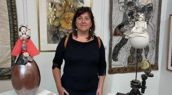 photo  anne petit, céramiste, accueillera les visiteurs samedi 14 et dimanche 15 décembre.  &copy;  le maine libre 