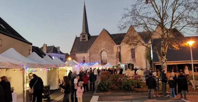 photo  le village de noël s’installera sur la place de la salle des fêtes.  &copy;  ouest-france 