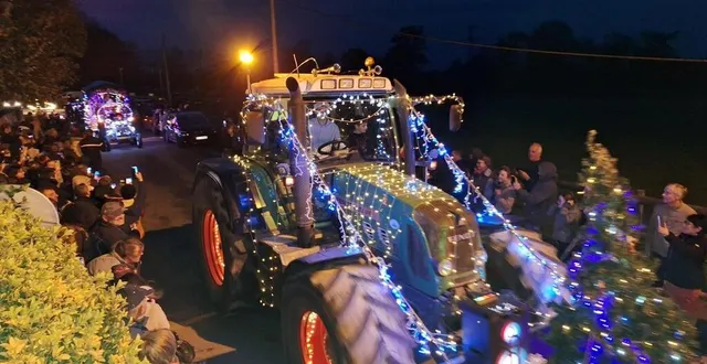 photo  tout au long du mois de décembre 2024, des tracteurs illuminés vont traverser les communes de la sarthe.  &copy;  archives ouest-france 