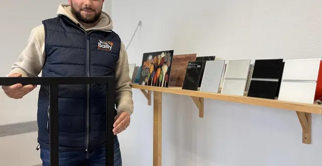 photo  dimitri bailly est installé à cerisé, près d’alençon (orne).  &copy;  ouest-france 