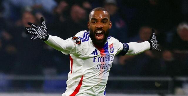 photo l’ol d’alexandre lacazette a dominé francfort jeudi soir en ligue europa. © photo : manon cruz / reuters