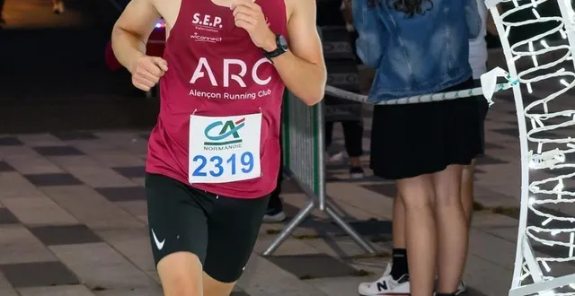 photo  antoine lesouève a été le licencié ornais le plus rapide sur 10 km avec un chrono de 30’25” à lille, en novembre.  &copy;  ouest-france 
