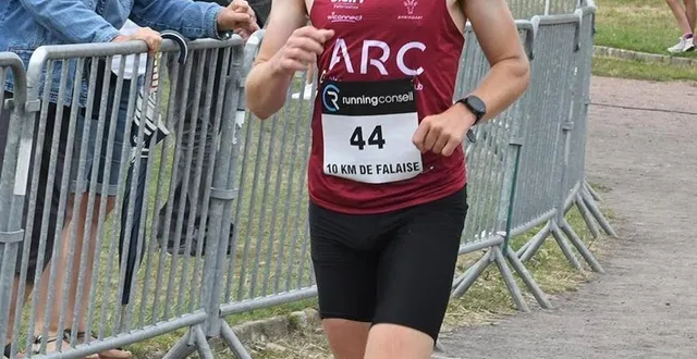 photo  valentin chéruel participe au 10 km de sées, ce samedi 14 décembre.  &copy;  photo : archives ouest-france 