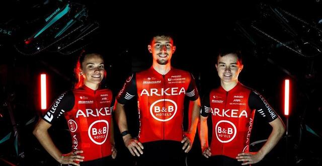 Cyclisme. Arkéa - B&B Hotels dévoile son nouveau maillot pour la saison ...