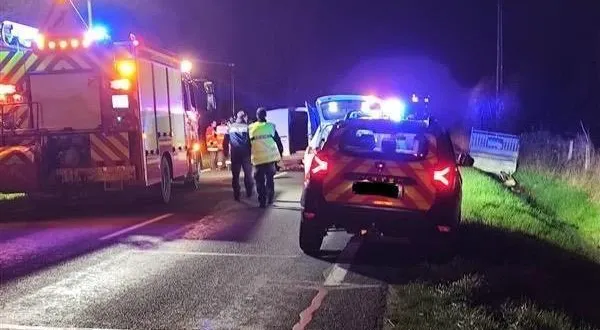 photo  l’accident s’est produit ce vendredi 13 décembre 2024, vers 18 h 40.  &copy;  ouest-france 