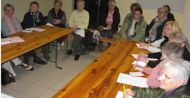 photo  une vingtaine de licenciées  ont participé à l’assemblée générale.  &copy;  ouest-france 
