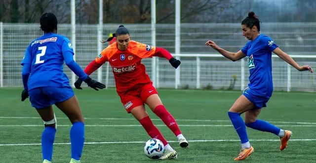 photo  le mans fc a dominé saint-denis et continue son parcours en coupe de france.  &copy;  le maine libre 