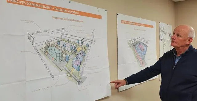 photo  city stade, aires de jeux, terrain de tennis, mini-piste...  &copy;  ouest-france 