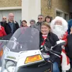photo précigné. le père noël des motards au centre basile-moreau