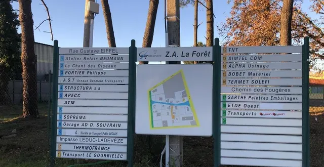 photo  la vidéoprotection sera élargie à la zone artisanale de la forêt.  &copy;  le maine libre 