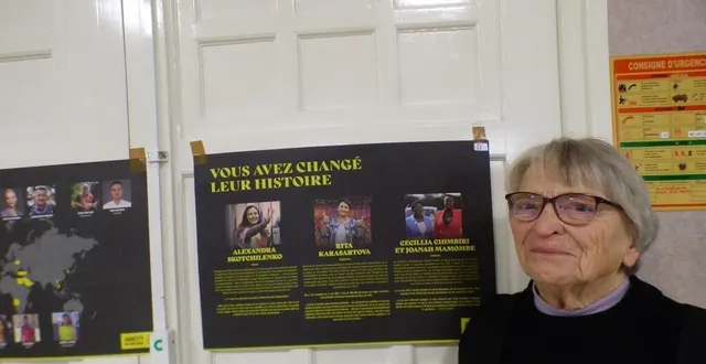 photo  monique berthiot, secrétaire du groupe sabolien d’amnesty international.  &copy;  ouest-france 