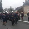 photo  les sapeurs-pompiers volontaires du centre de secours de flée – thoiré-sur-dinan ont célébré la sainte-barbe le samedi 14 décembre 2024. 