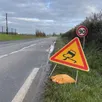 photo  l’accident s’est produit sur la route de boucé, à sarceaux, dans l’orne. 
