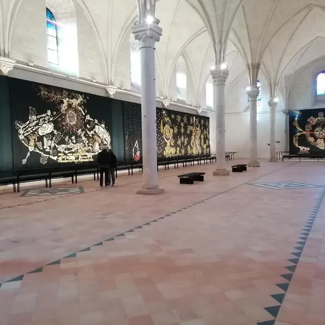 photo pour créer le chant du monde, jean lurçat s’est notamment inspiré de la célèbre tapisserie de l’apocalypse.  ©  émilie weynants / ouest-france