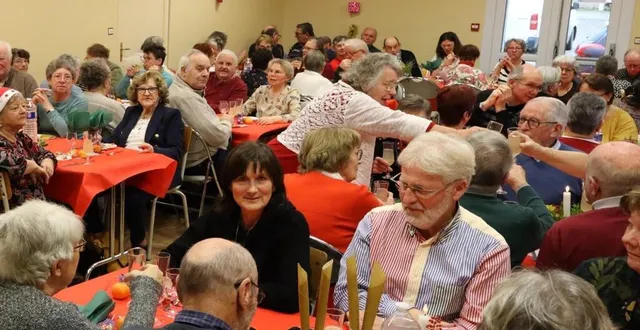 photo  84 convives étaient présents.  &copy;  le maine libre 