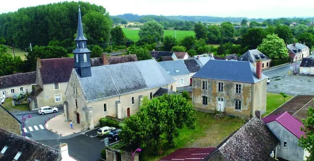 photo  la restauration du cœur historique de beillé va bénéficier de la mission patrimoine.  &copy;  commune de beillé 