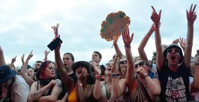 photo  le rappeur georgio était très attendu par les festivaliers d’art sonic.  &copy;  zeinaba diallo / ouest-france 