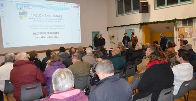 photo  une réunion publique a eu lieu le mercredi 11 décembre pour annoncer d’importants travaux d’assainissement dans la commune dès le 6 janvier.  &copy;  ouest-france 