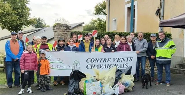 photo  autant de sacs que de participants ont été collectés.  &copy;  le maine libre 