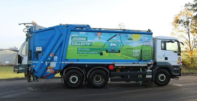 photo  le ramassage des déchets va coûter très légèrement plus cher aux habitants de lbn communauté à partir de 2025 pour compenser, notamment, la perte de revenus sur les déchets recyclables..  &copy;  lbn communauté 