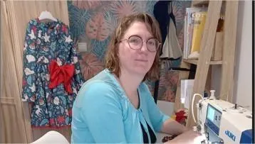 photo  audrey courtais vient d’ouvrir son atelier avec le statut d’autoentrepreneuse.  &copy;  le maine libre 