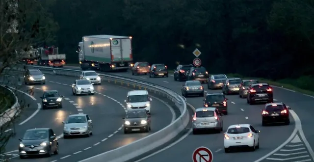 photo  la circulation sur les routes sera surtout compliquée en île-de-france.  &copy;  photo archives co marie delage 