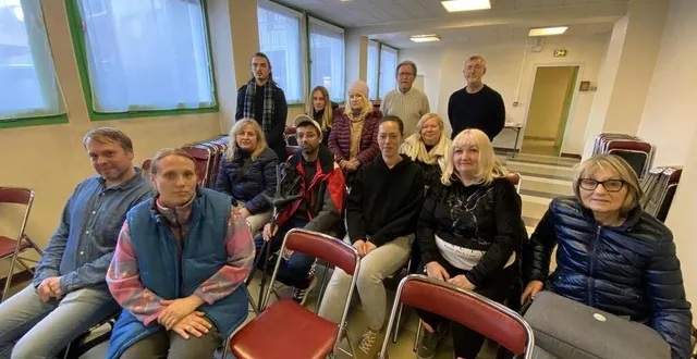 photo  une partie des ukrainiens concernés était venue témoigner de leur situation auprès de la presse, le vendredi 6 décembre 2024, en compagnie de la ligue des droits de l’homme.  &copy;  archives ouest-france 