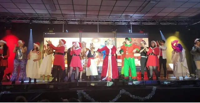 photo  les trois représentations du spectacle de noël ont attiré quelque 660 personnes.  &copy;  document remis 
