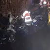photo  l’accident a eu lieu sur la route départementale 926, qui traverse la commune de planches, dans l’orne. le véhicule a dû être découpé. 
