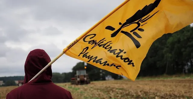 photo  la confédération paysanne organise trois cafés à la ferme en sarthe (photo d’illustration).  &copy;  afp 