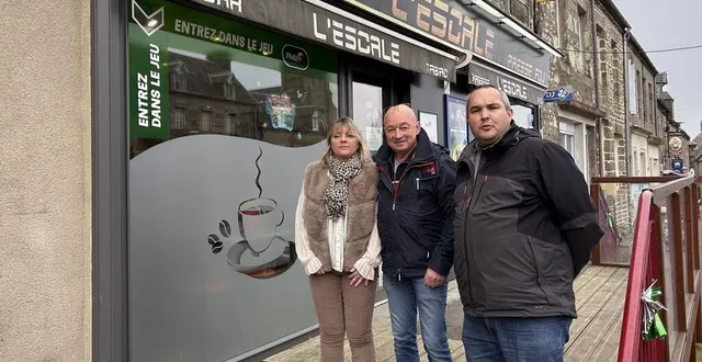 photo  laure et jean-yves bouchard sont à la disposition des pêcheurs, en compagnie de patrice gautier, président de la gaule tinchebrayenne.  &copy;  ouest-france 