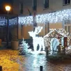 photo la mairie illuminée.