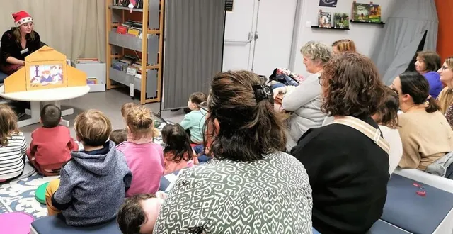 photo  sept adultes et une dizaine d’enfants étaient présents.  &copy;  le maine libre. 