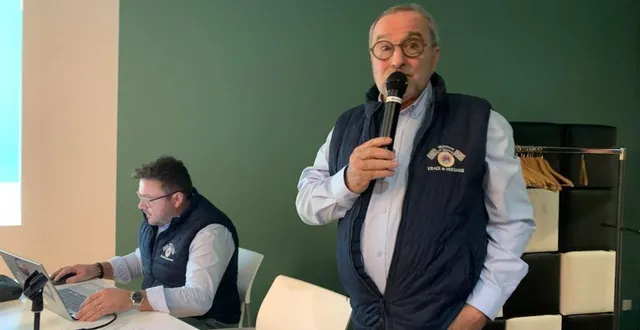 photo  philippe david, président du virage de mulsanne.  &copy;  le maine libre 