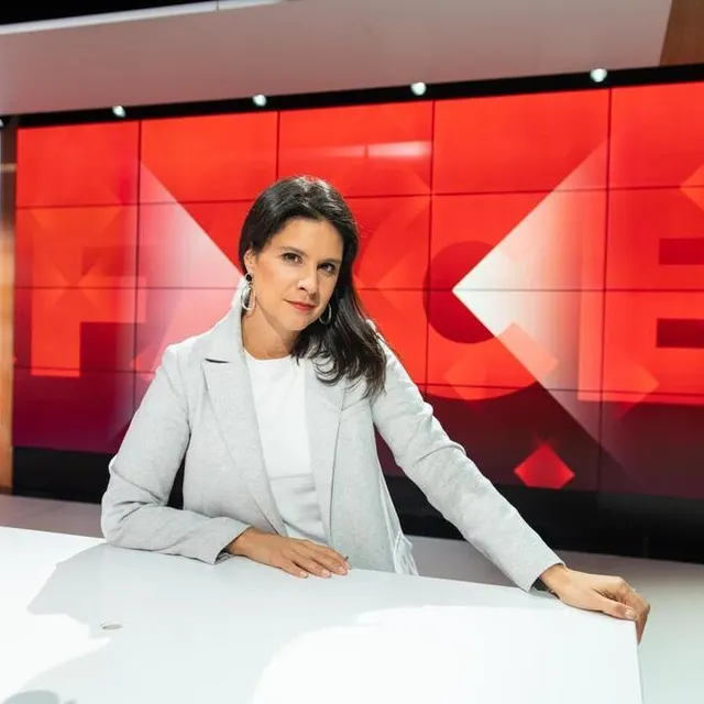 photo apolline de malherbe anime la matinale sur rmc de 6 h 30 à 9 heures du lundi au vendredi.  ©  abaca press