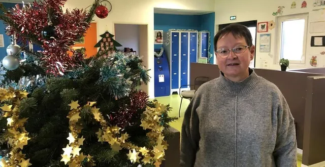 photo  annie andré, coprésidente de l’association l’accueil, dans la salle qui accueille les proches de détenus avant le parloir.  &copy;  ouest-france 