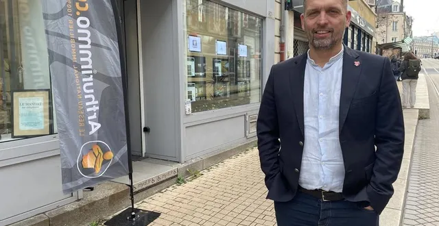 photo  cédrick cartry, patron d’art’im, arthurimmo.com et ck copro. les trois entités ont emménagé dans de nouveaux locaux, au 28, rue gambetta, au mans.  &copy;  ouest-france 