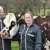 photo  cette vache, égérie du salon de l’agriculture, a fait l’actualité dans le bocage en 2024. 