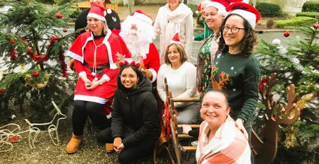 photo  l’association des parents d’élèves emmenée par sa présidente vanessa leroux a proposé une jolie animation en partenariat avec le café de l’étoile  &copy;  le maine libre 